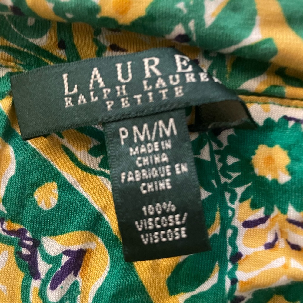 Ralph Lauren Paisley Halter Top Maxi Dress - Picture 4 of 4